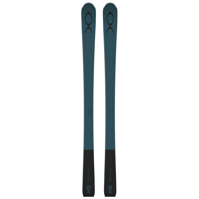 Pack of XO V7 OLD TEAL BLUE skis + bindings