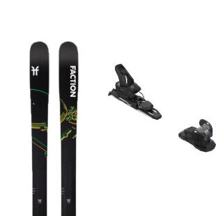 Pack de skis Faction PRODIGY 2 Black + fix : Couleur - Black, Taille des skis - 177