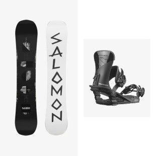 Set da sci da snowboard Salomon CRAFT + attacco : Dimensioni dello sci - 162W