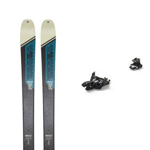 Pack de skis K2 WAYBACK 92 + fix : Couleur - DESIGN, Taille des skis - 181