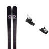 Pack of Völkl YUMI 80 skis + bindings : Colour - Purple, Ski size - 168