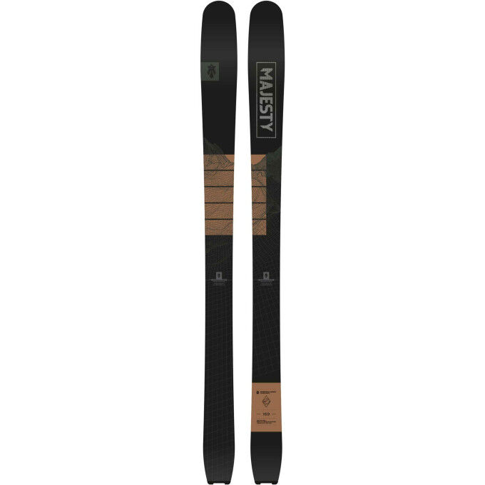 Confezione di sci MAJESTY SUPERPATROL CARBON + attacchi
