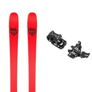 Pack de skis Black Crows CAMOX FREEBIRD red + fix : Couleur - Red, Taille des skis - 164