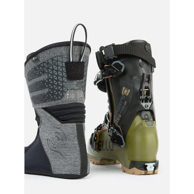 Dalbello CABRIO MV FREE 120 IF OLIVE/BLACK ski boots