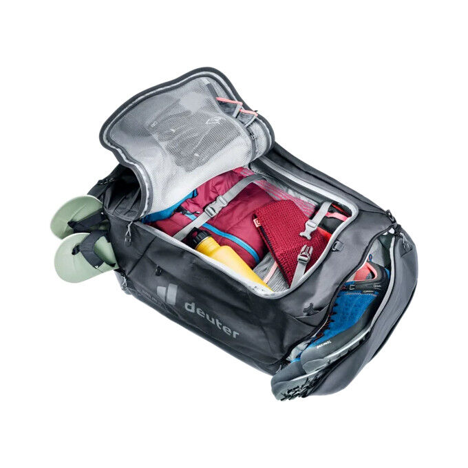 Borsa sportiva Deuter DUFFEL PRO 60 Nero