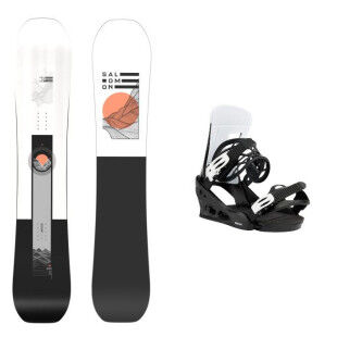 Snowboard-Paket Salomon SIGHT + Bindung : Farbe - Unicolor, Größe der Skier - 158 Wide