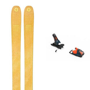 Skiset Blizzard RUSTLER 11 gelb + Bindung : Farbe - Gelb, Größe der Skier - 180