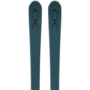 Pack of XO V7 OLD TEAL BLUE skis + bindings