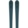 Pack of XO V7 OLD TEAL BLUE skis + bindings