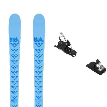 Skiset Black Crows VERTIS BIRDIE + Bindung : Farbe - Light Blue, Größe der Skier - 169