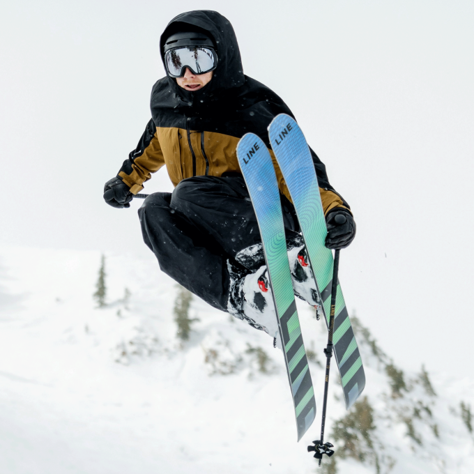 Pack de skis freeride all-mountain Line OPTIC 96
