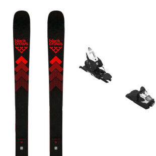 Pack de esquís Black Crows CAMOX + fijaciones: Color - Rojo, Número de esquís - 180