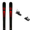 Set da sci Black Crows CAMOX + attacchi : Colore - Rosso, Dimensioni dello sci - 180