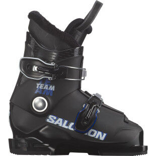 Salomon TEAM T2 Black / Race Blue / White junior ski boots