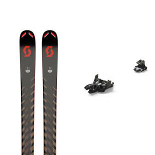 Pack of Scott SUPERGUIDE 88 skis + binding : Colour - Black, Ski size - 178