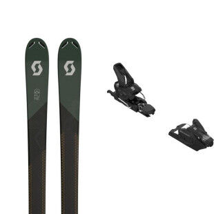 Pack of Scott PURE AM 92TI skis + bindings : Ski size - 175