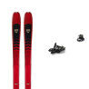 Pack of Rossignol ESCAPER 87 skis + bindings : Ski size - 175