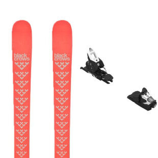 Set da sci Black Crows CAMOX BIRDIE + attacco : Colore - SALMONE, Dimensioni dello sci - 162