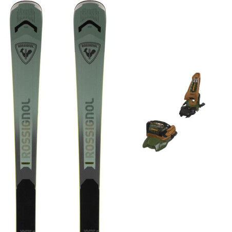 Pack of Rossignol ARCADE 84 skis + bindings : Ski size - 160