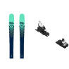 Pack de esquís Black Crows ATRIS + fijaciones: Color - Turquesa, Número de esquís - 184