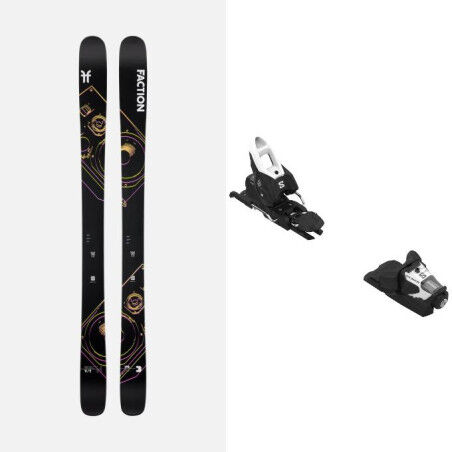 Pack de skis Faction PRODIGY 3 Black + fix : Couleur - Black, Taille des skis - 178