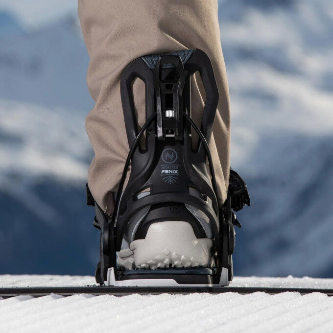 FLOW FENIX BLACK snowboard bindings