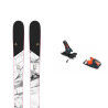 Dynastar M-FREE 90 ski pack + binding : Ski size - 157