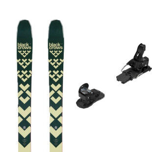 Pack de skis Black Crows ANIMA + fix : Couleur - Olive Green, Taille des skis - 182