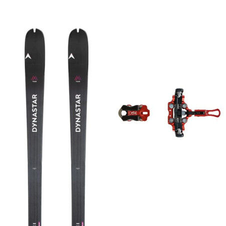 Pack de esquís de travesía Dynastar M-PIERRA MENTA OPEN + fijaciones : Talla de esquí - 160