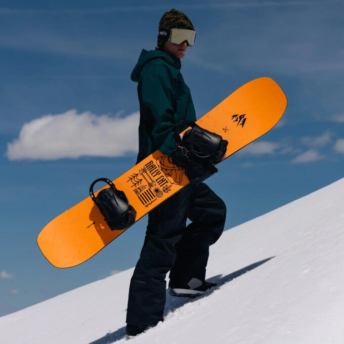 Snowboard Pack JONES MEN'S RALLY CAT + Bindungen