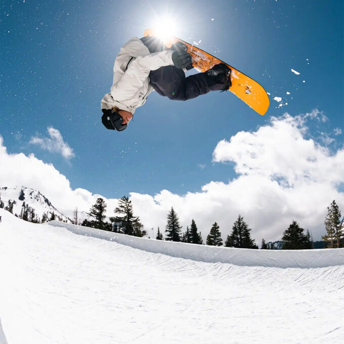 JONES UOMO RALLY CAT confezione snowboard + attacchi