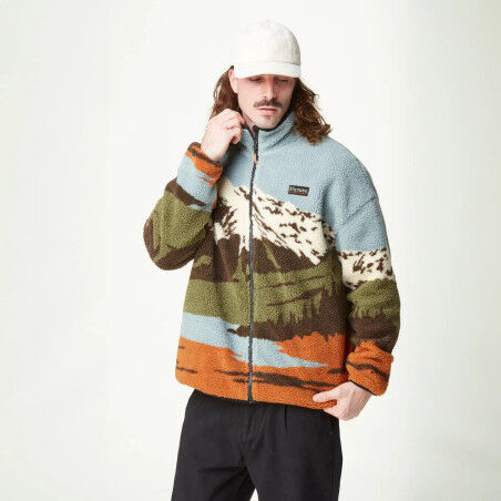 Men's fleece jacket Picture HAFDALS ZIP