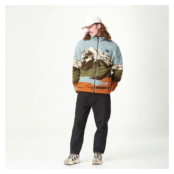 Giacca in pile da uomo Picture HAFDALS ZIP FLEECE