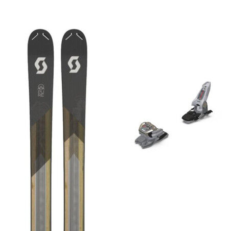 Skiset Scott PURE POW 115 + Bindung : Größe der Skier - 189
