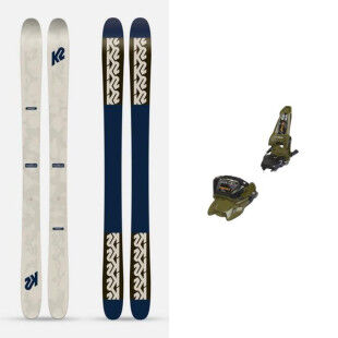 Set da sci K2 POACHER + attacchi : Dimensioni dello sci - 170
