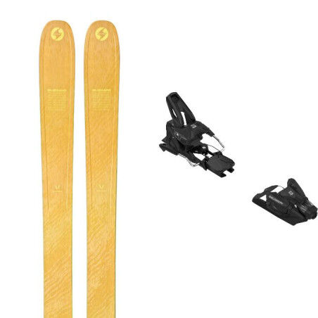 Skiset Blizzard RUSTLER 11 gelb + Bindung : Farbe - Gelb, Größe der Skier - 180