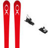 Set da sci XO V7 + attacchi : Colore - ROSSO BIANCO, Dimensioni dello sci - 172
