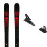 Set da sci Black Crows CAMOX + attacchi : Colore - Rosso, Dimensioni dello sci - 174