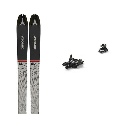 Pack de skis Atomic BACKLAND 80 SL + fix : Taille des skis - 170