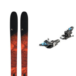 Pack de skis Dynastar M TOUR 99 F-TEAM + fix : Taille des skis - 170