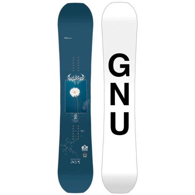 Gnu GLOSS C Snowboards – Snowboards für Frauen
