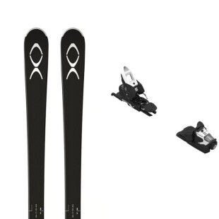 Pack de skis XO V7 BLACK WHITE + fix : Couleur - Black White, Taille des skis - 154