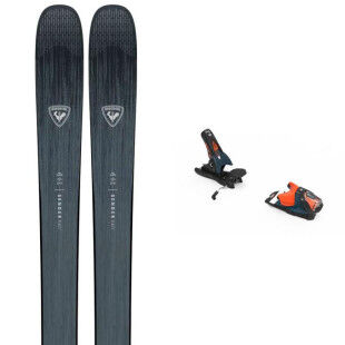pack of Rossignol SENDER 94 TI skis + bindings : Ski size - 172