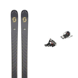 Pack de skis Scott SUPERGUIDE FREETOUR + fix : Taille des skis - 185