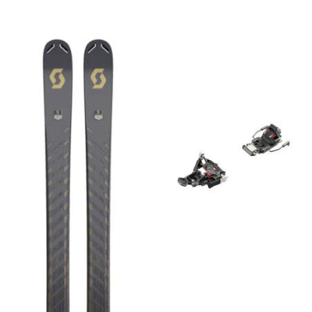 Skiset Scott SUPERGUIDE FREETOUR + Bindung : Größe der Skier - 185