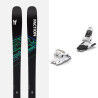 Set da sci Faction PRODIGY 1 + attacchi : Colore - Nero, Dimensioni dello sci - 164