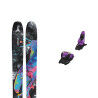 Skiset Atomic BENT 110 + Bindung : Farbe - BLACK/MULTICOLOR, Größe der Skier - 172