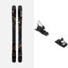 Set da sci Faction PRODIGY 3 Nero + attacchi : Colore - Nero, Dimensioni dello sci - 172