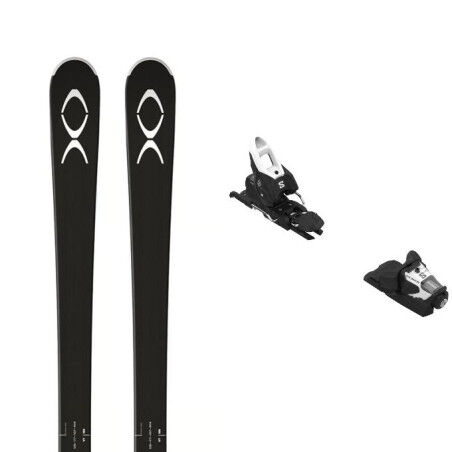 Skiset XO V7 BLACK WHITE + Bindung : Farbe - Schwarz Weiß, Größe der Skier - 160