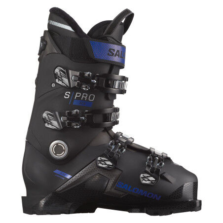 mens salomon x-pro r90 ski boots S/Pro HV Black / Silver 25 / 25.5 Black The Salomon Mens X Pro X90 CS All Mountain Ski Boots 17 harnesses its Twinframe technology adapted for instant fit and all day comfort Salomon S/Pro Delta R90
